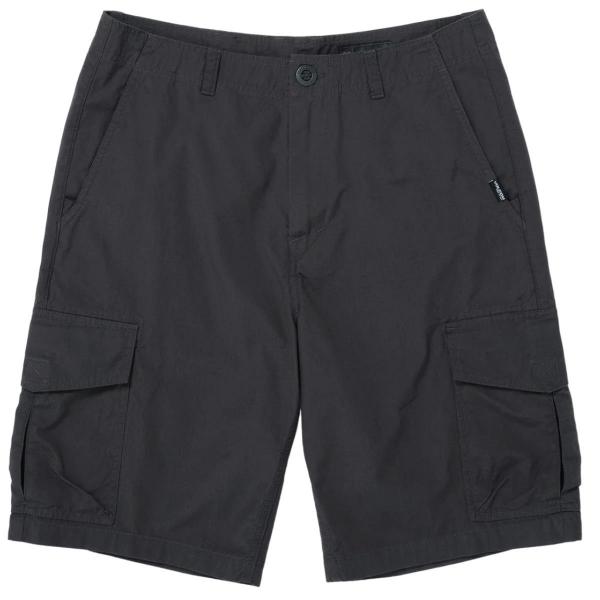 VOLCOM GRANDE BARRACKS 22" CARGO SHORT ASPHALT BLACK