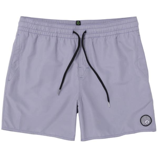 VOLCOM LIDO SOLID TRUNK 16" VIOLET DUST COSTUME