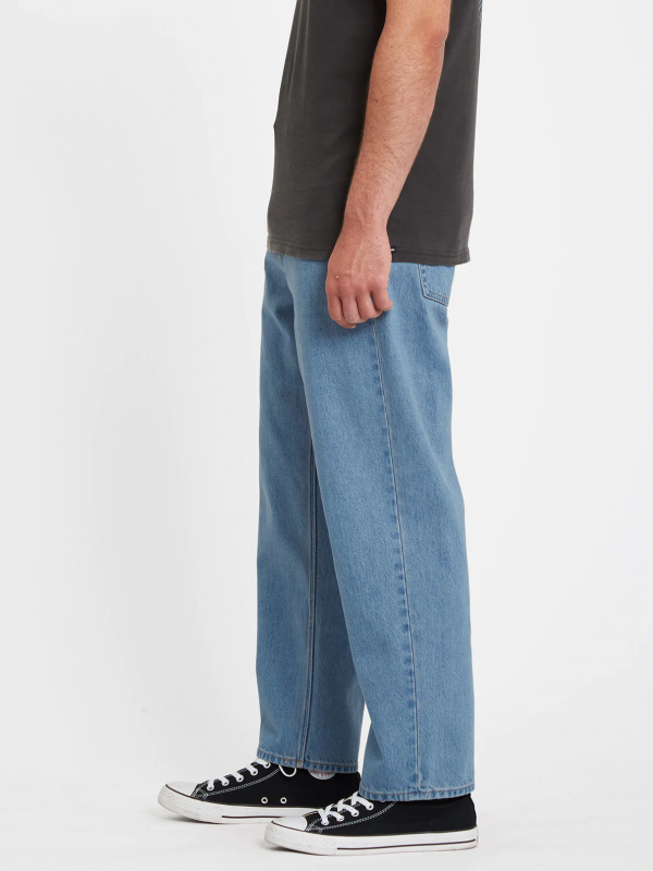 VOLCOM MODOWN TAPERED DENIM BLUE PANTALONI