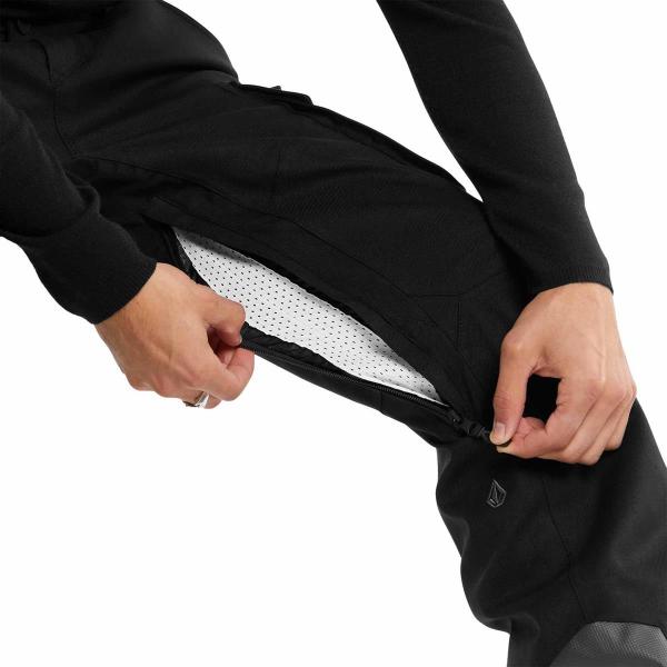 VOLCOM NEW ARTICULATED BLACK PANTALONI SNOWBOARD