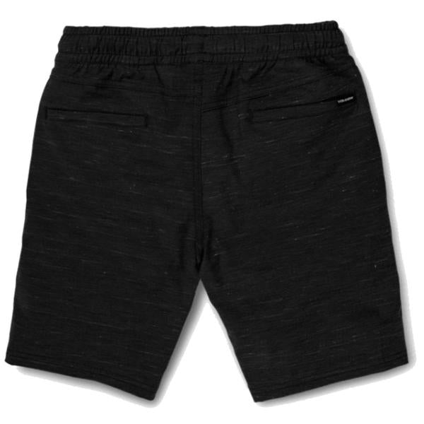 VOLCOM UNDERSTONED HYBRID 18" BLACK SHORTS
