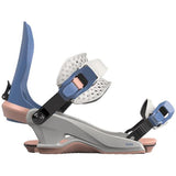 BATALEON GATA LAVENDER/GLACIER GRAY ATTACCHI SNOWBOARD DONNA