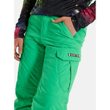 BURTON ELITE CARGO GALAXY GREEN PANTALONI SNOWBOARD BAMBINO