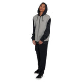 BURTON OAK TRUE BLACK HEATHER FULL ZIP FELPA SNOWBOARD