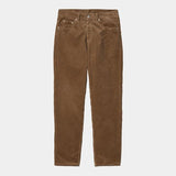 CARHARTT WIP NEWEL PANT CORD TAMARIND (RINSED)