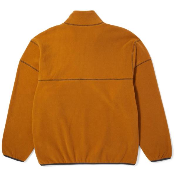 HUF ELYSIAN QUARTER ZIP LATTE PILE