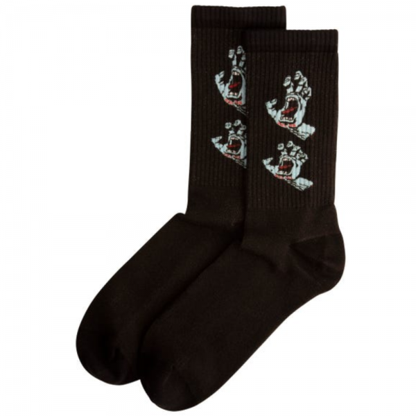 SANTA CRUZ SW ADVERTS MULTI (2PZ) CALZINI