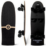 SMOOTHSTAR THD TOLEDO (SMALL) 31" BLACK SURFSKATE