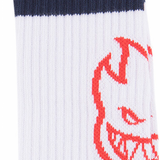 SPITFIRE HEADS UP WHITE/NAVY/RED CALZINI