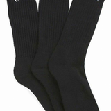 VANS MN CLASSIC CREW SOCK (3PZ) BLACK CALZINI