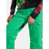 BURTON ELITE CARGO GALAXY GREEN PANTALONI SNOWBOARD BAMBINO