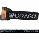 DRAGON LIL D CHARCOAL/LL AMBER MASCHERA SNOWBOARD BAMBINO