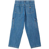 OBEY BIG WIG CARGO DENIM LIGHT INDIGO PANTALONI