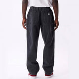 OBEY EASY DENIM FADED BLACK PANTALONI