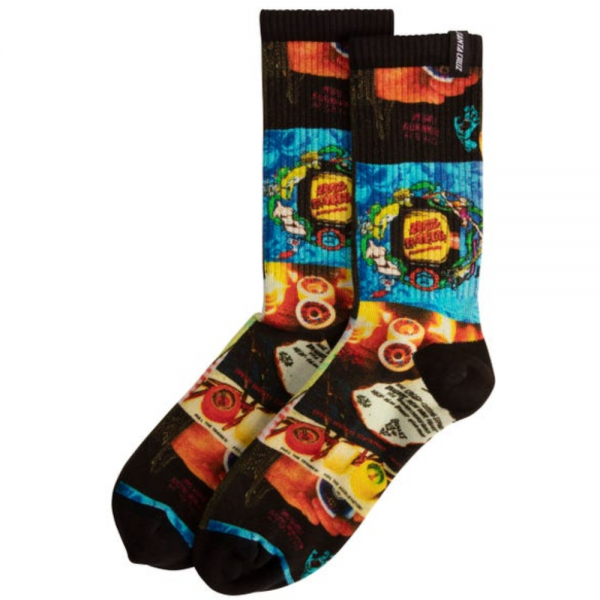 SANTA CRUZ SW ADVERTS MULTI (2PZ) CALZINI