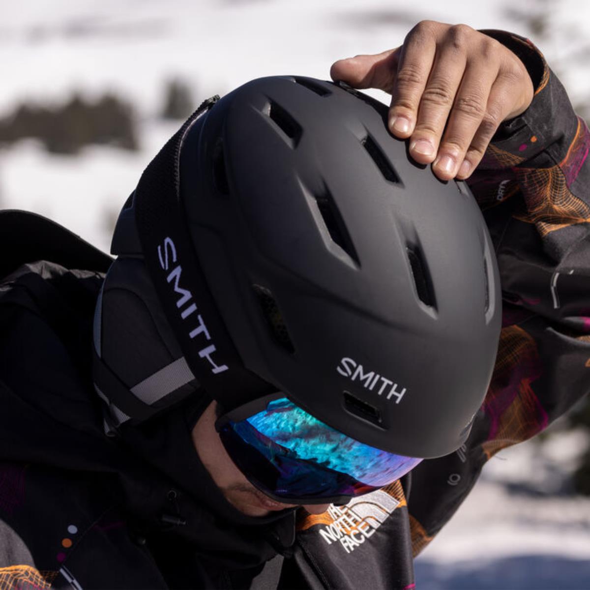 SMITH MISSION MIPS MATTE BLACK CASCO SNOWBOARD