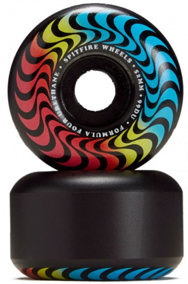 SPITFIRE TEAM TRIPPY SWIRL F4 99A RADIAL 54MM RUOTE SKATEBOARD