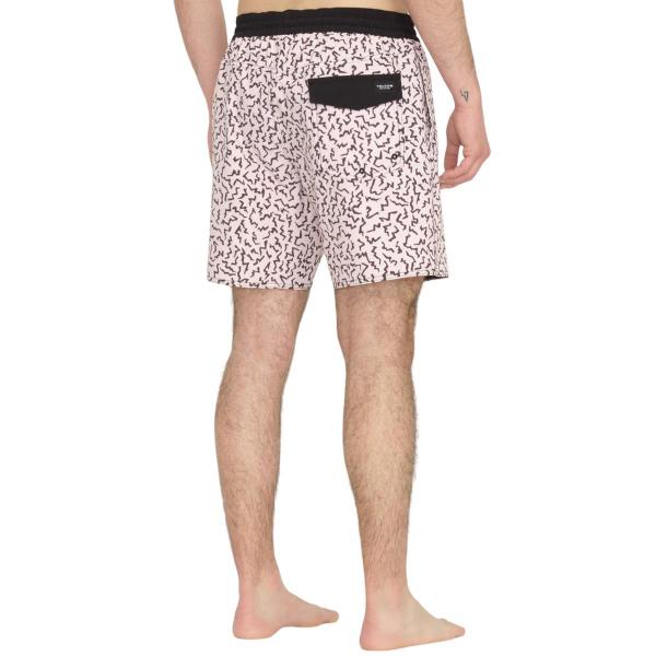 VOLCOM ASPHALT BEACH TRUNK 17" LILAC ASH COSTUME