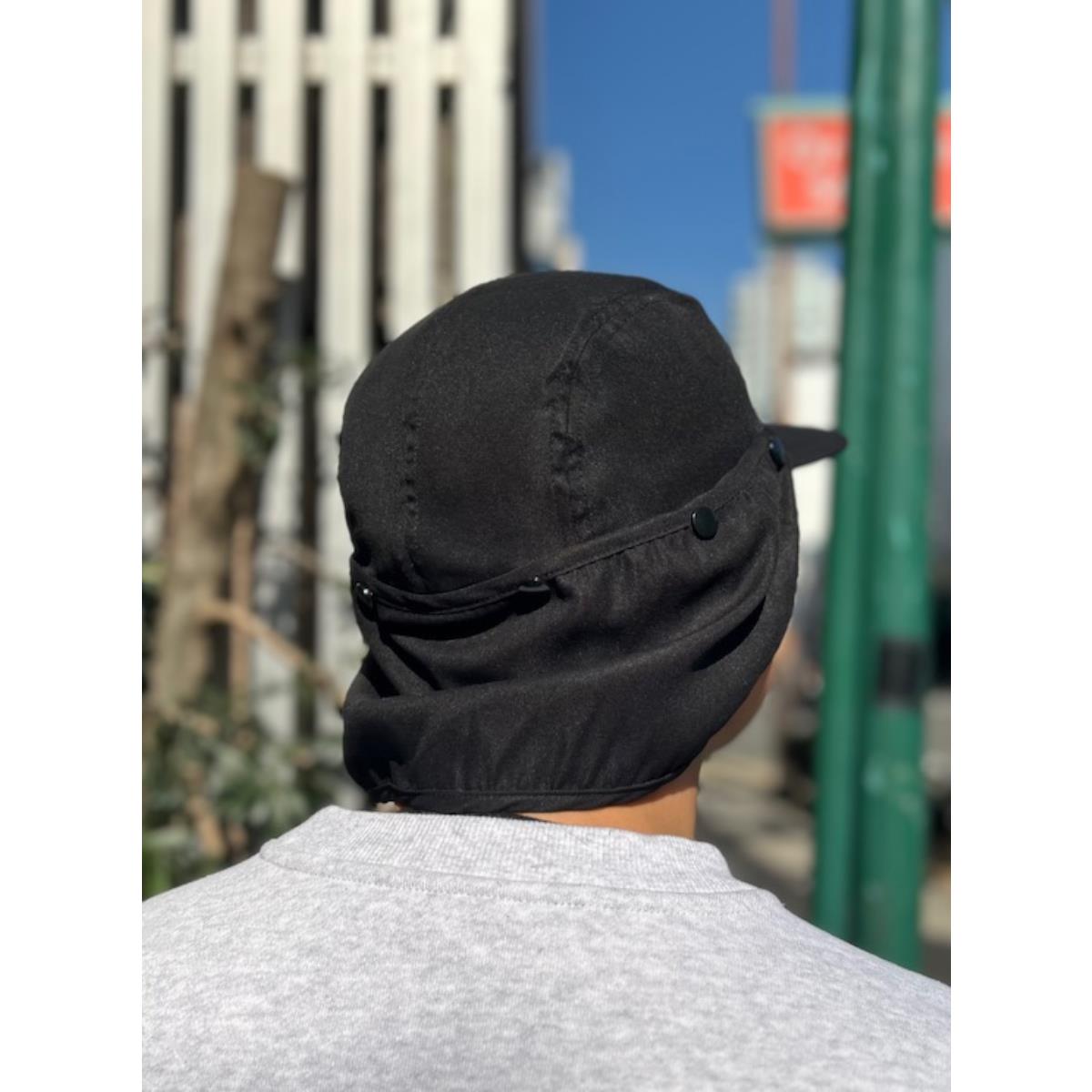 VOLCOM STONE TRIP FLAP HAT BLACK CAPPELLO