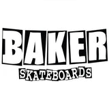 BAKER BRAND LOGO WHITE TAVOLA SKATEBOARD