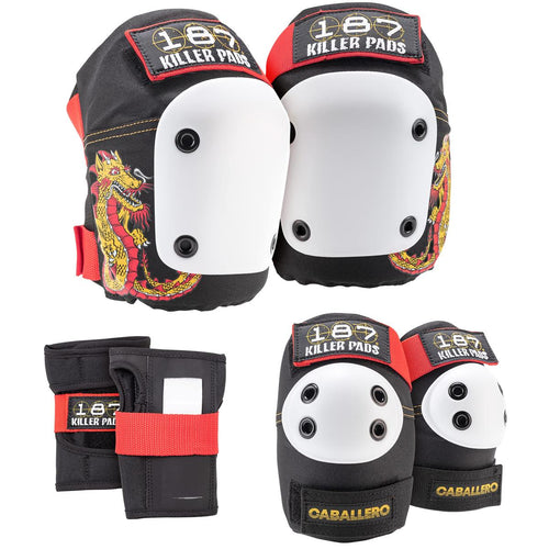 187 KILLER PADS SIX PACK CABALLERO PROTEZIONI SKATEBOARD