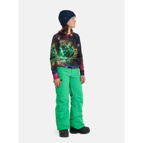 BURTON ELITE CARGO GALAXY GREEN PANTALONI SNOWBOARD BAMBINO