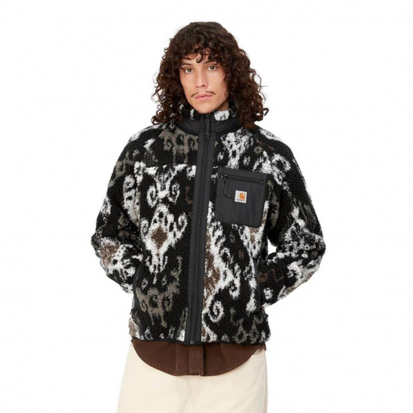 CARHARTT WIP PRENTIS LINER BARU JACQUARD BLACK/BLACK