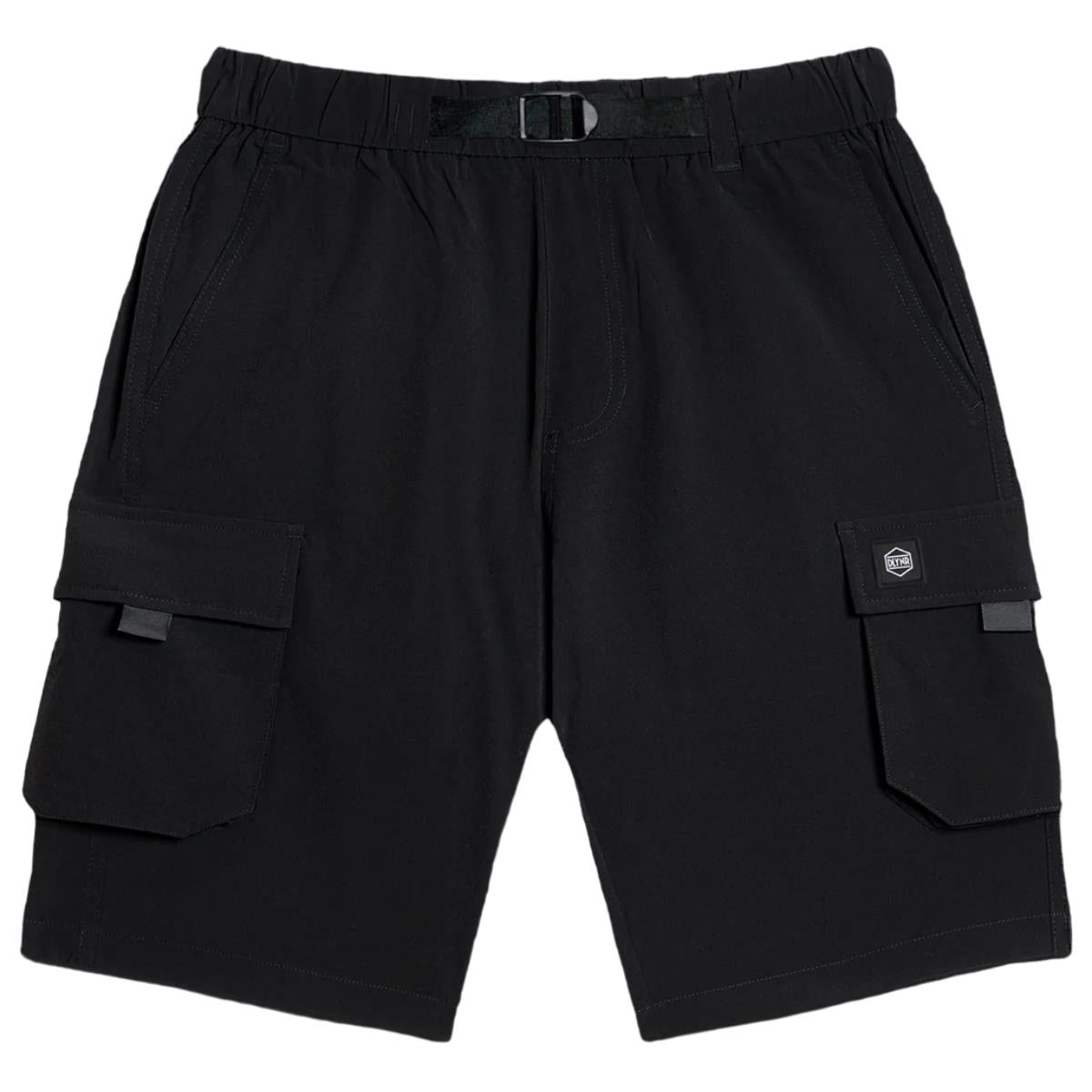 DOLLY NOIRE TECHNO CARGO SHORT BLACK