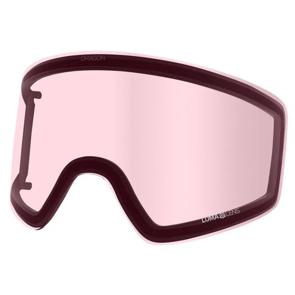DRAGON PXV SPLIT RED ION + LIGHT ROSE MASCHERA SNOWBOARD