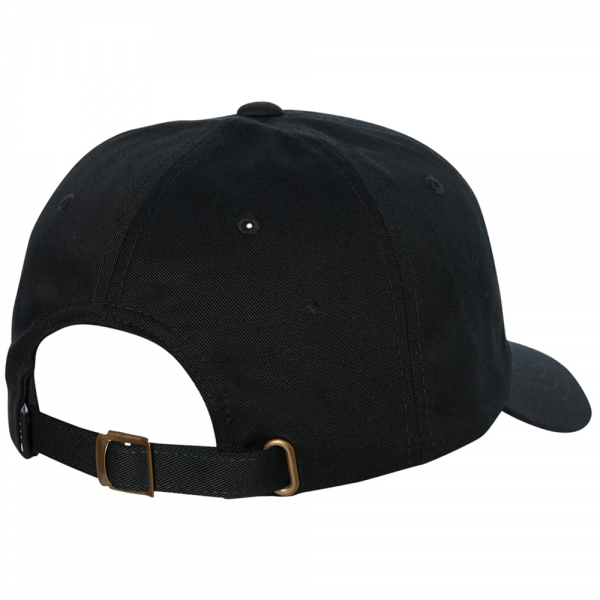 HUF ESSENTIALS TT CV 6 PANEL BLACK CAPPELLO