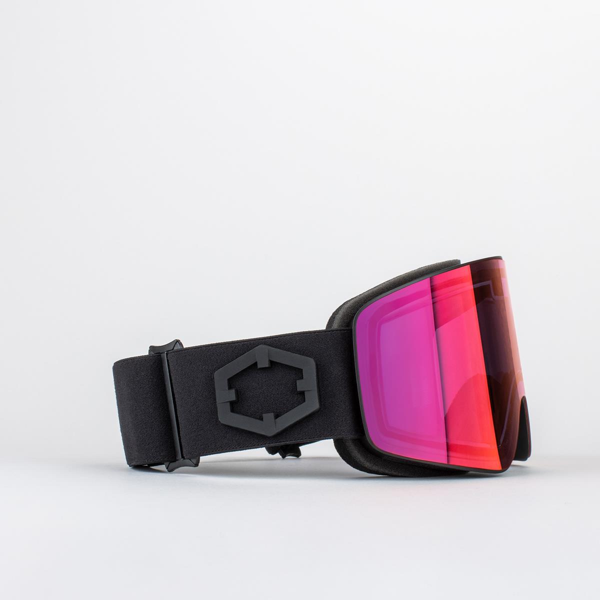 OUT OF ELECTRA 2 BLACK IRID RED MASCHERA SNOWBOARD
