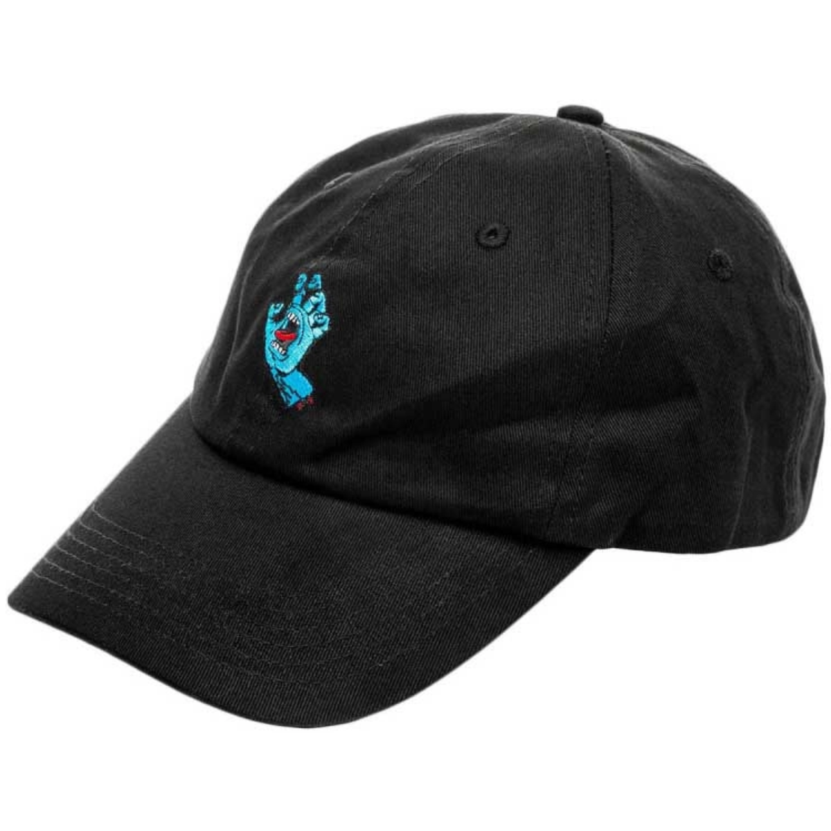 SANTA CRUZ SCREAMING MINI HAND BLACK CAPPELLO