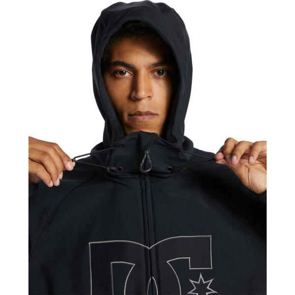 DC SPECTRUM SOFTSHELL BLACK GIACCA SNOWBOARD