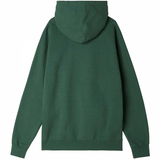 OBEY LOWER CASE MINI BOX HOOD SPECIALTY DARK CEDAR FELPA