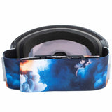 OUT OF ZENITH EXPLOSION RED MCI + LENTE STORM MASCHERA SNOWBOARD