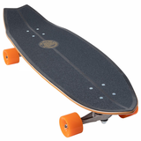 SANTA CRUZ x CARVER FLAME DOT SHARK 31.52" SURFSKATE