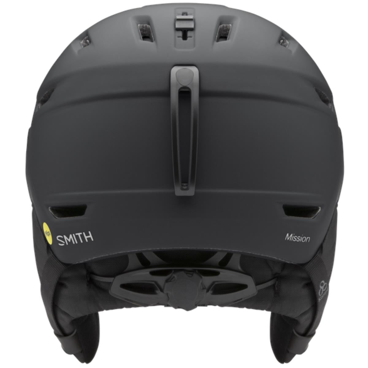 SMITH MISSION MATTE BLACK CASCO SNOWBOARD