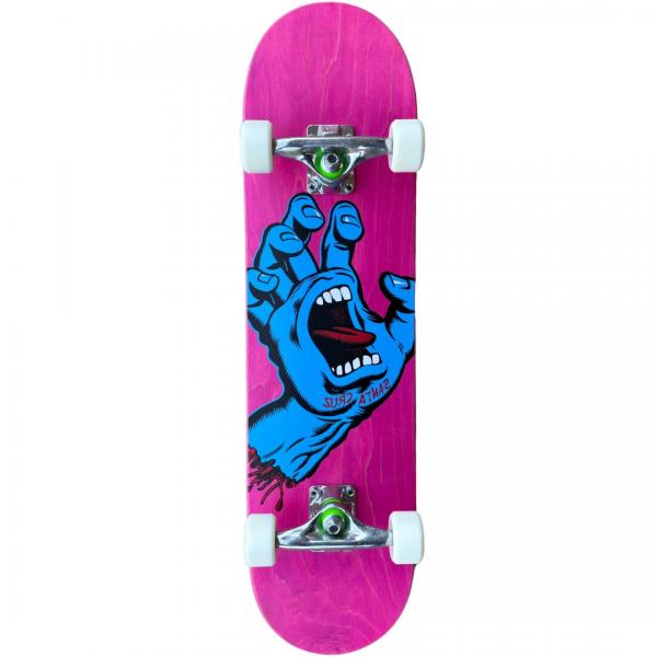 SANTA CRUZ SCREAMING HEAND 7.8" SKATEBOARD COMPLETO