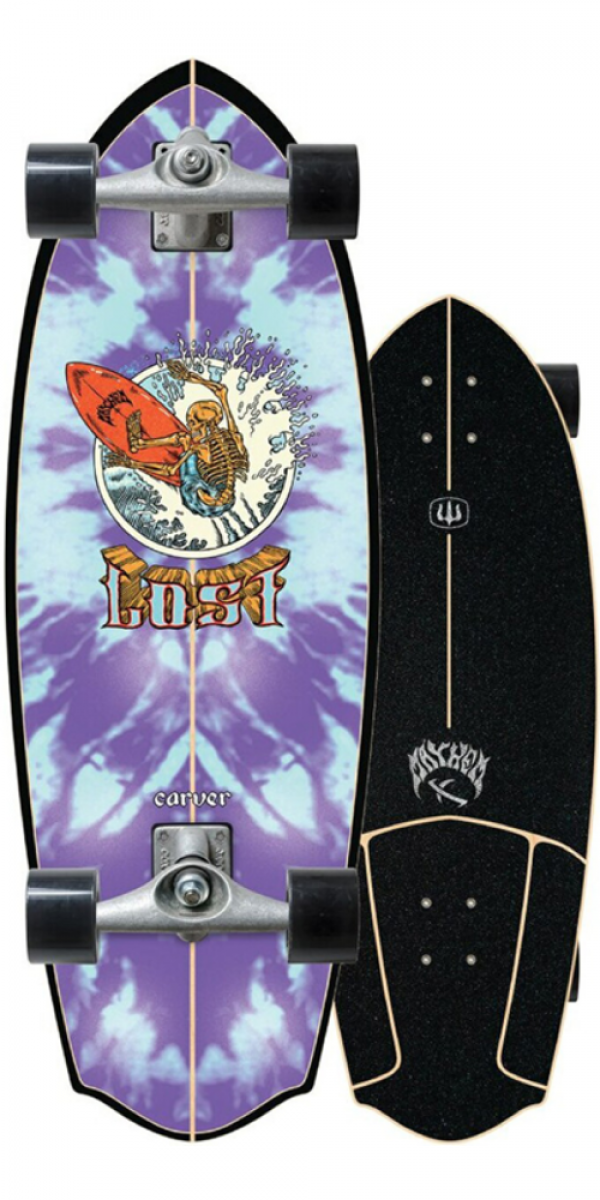 CARVER x LOST ROCKET REDUX CX 10.5" x 30" SURFSKATE