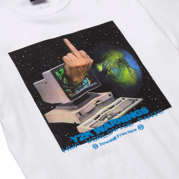 HUF Y2K DAY WHITE T-SHIRT