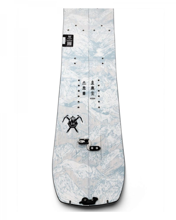 JONES SOLUTION SPLITBOARD 161 + PELLI NOMAD QUICK TENSION + ATTACCHI UNION CHARGER