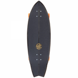 SANTA CRUZ x CARVER FLAME DOT SHARK 31.52" SURFSKATE