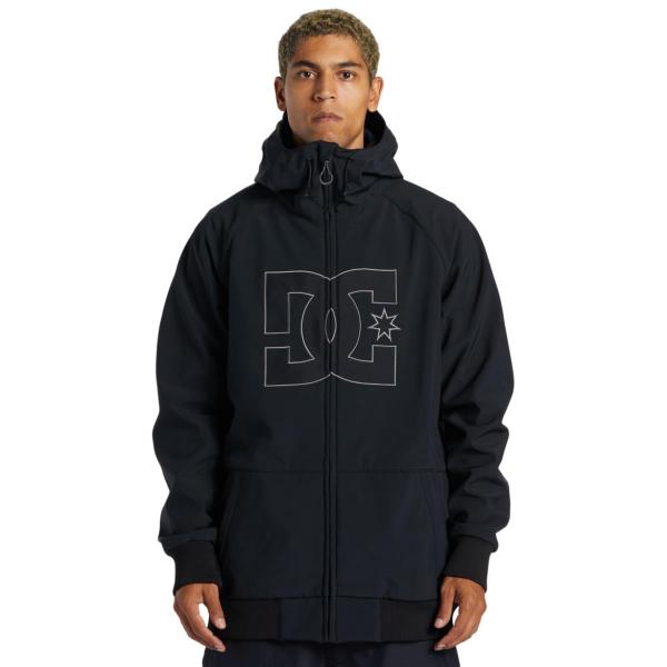 DC SPECTRUM SOFTSHELL BLACK GIACCA SNOWBOARD