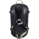 QUIKSILVER TRAVIS RICE PLATINUM BLACK/GREEN ZAINO