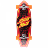 SANTA CRUZ x CARVER FLAME DOT SHARK 31.52" SURFSKATE