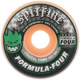 SPITFIRE WHEELS FORMULA FOUR CONICAL GREEN RUOTE SKATEBOARD