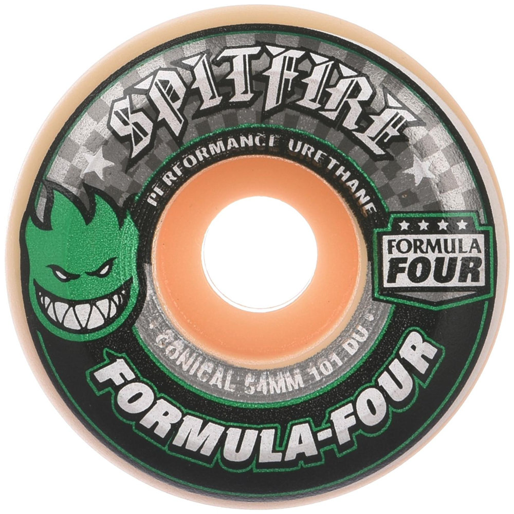 SPITFIRE WHEELS FORMULA FOUR CONICAL 101A RUOTE SKATEBOARD