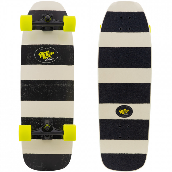 MILLER STRIPES 31.5" x 10" SURFSKATE