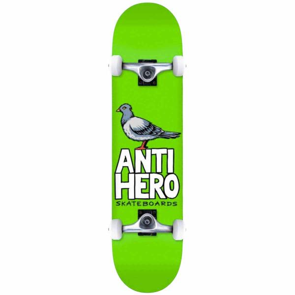 ANTIHERO PIGEON 8" SKATEBOARD COMPLETO GREEN