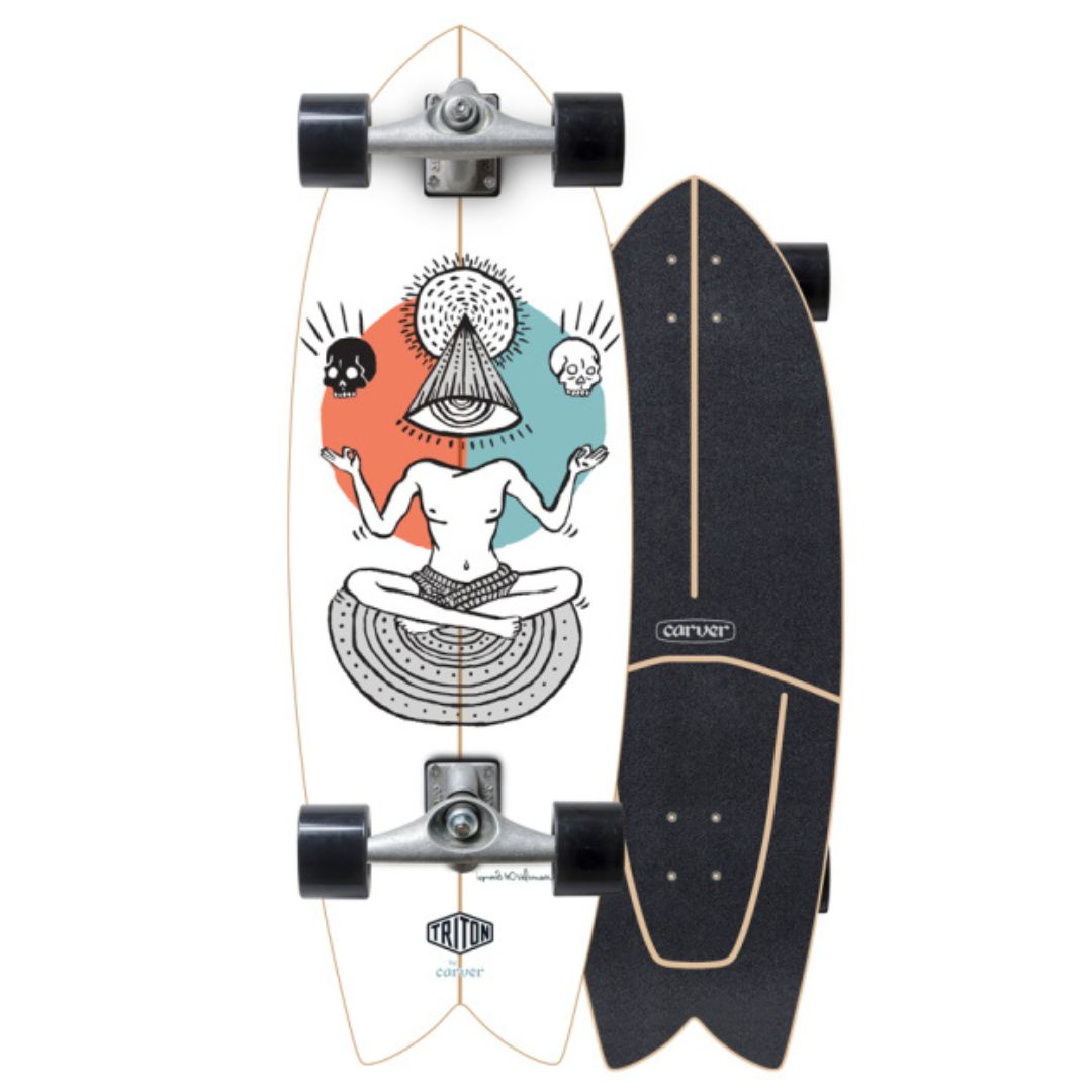 TRITON BY CARVER RAW 29,25" CX EQUILIBRIUM SURFSKATE